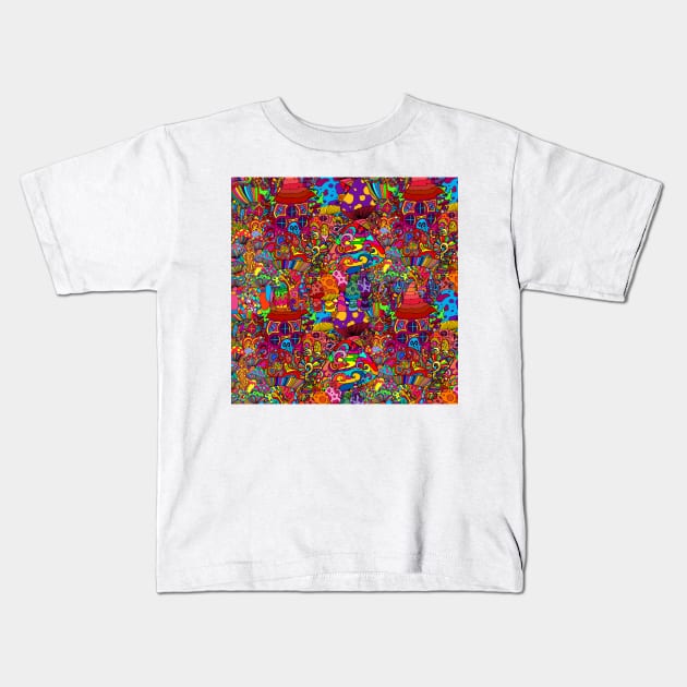 Trip Kids T-Shirt by ogfx